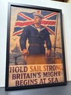 WW2 Royal Navy A3 Poster Frame
