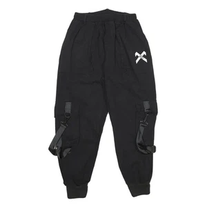 SLICK STREET Jungen Cargohose schwarz Relaxed W24 L24 Baumwollmischung stylisch - Bild 1 von 6