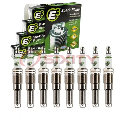 8 pc E3 E3.70 Spark Plugs for SP515 SP507 SP462 SP421 PZT2FE PZT2F PZT1F sw - Image 1 of 4