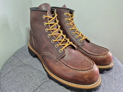 Red Wing 8146 Roughneck Briar Oil Slick  Moc Toe Boots Uk 9 EU 41 - Image 1 of 4