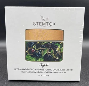 STEMTOX C.Tox NIGHT Ultra feuchtigkeitsspendende und wiederherstellende Nachtcreme 50 ml BRANDNEU - Bild 1 von 2