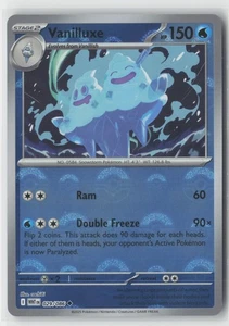 Vanilluxe (patrón Poke Ball) poco común SV: blanco acampanado 029/086 casi nuevo - Imagen 1 de 2