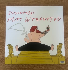 * ACTION BRONSON * signed vinyl album * MR WONDERFUL * - Picture 1 of 2