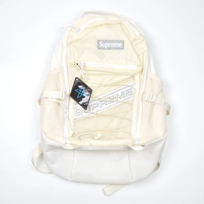 Supreme FW23 3D Logo Backpack White - Image 1 of 4
