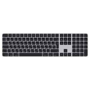 Apple Magic Tastatur mit Touch ID und Ziffernblock UKRAINISCH 🙂 🙂 schwarz - Bild 1 von 8