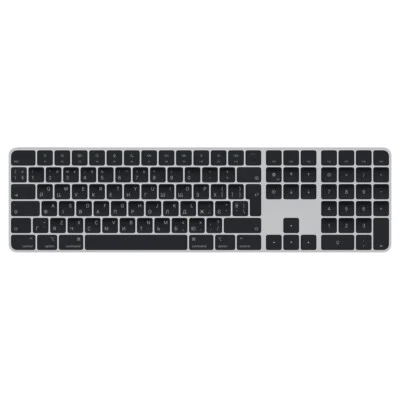Apple Magic Keyboard with Touch ID and Numeric Keypad UKRAINIAN🇺🇦 Black - Image 1 of 4