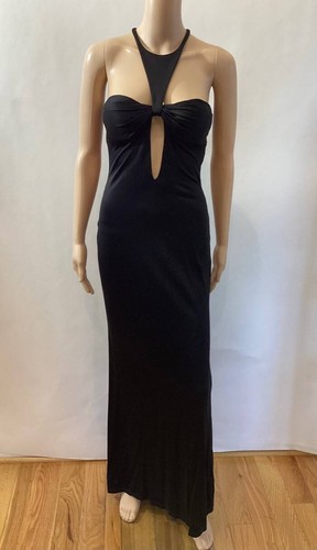 ABITO DA SERA GUCCI BY TOM FORD PLUNGING TAGLIA 42 FW COLLEZIONE 2004