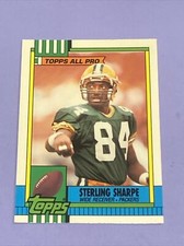Vtg 1990 Topps Tiffany #140 STERLING SHARPE Packers USC Gamecocks NM/M 2nd Yr SP