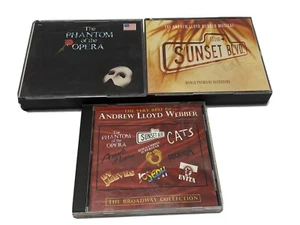 Andrew Lloyd Weber CD Lot. Phantom, Sunset Blvd, Very Best - Picture 1 of 12