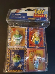 Toy Story 4 Eraser 4 Pack Party Favors (T16) - Picture 1 of 2