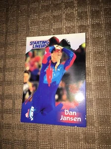 1998 Starting Lineup Legends Dan Jansen - SLU - Card Only - Picture 1 of 4