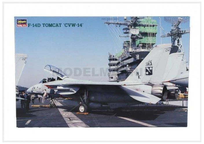 Hasegawa 07212 F-14D Tomcat "CVW-14" Kit Montaggio 1/48
