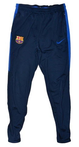 BARCELONA 2016/2017 TRAINING FOOTBALL PANTS JERSEY NIKE SIZE M ADULT Cover