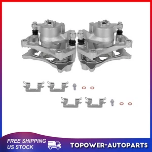 Pinzas de freno delanteras para conductor y pasajero con soporte para Nissan Altima Leaf - Imagen 1 de 10