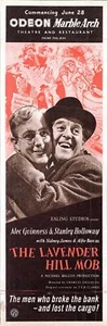 1951 Filmwerbung "The LAVENDER HILL MOB" mit Alec Guinness Ephemera Printanzeige - Bild 1 von 1