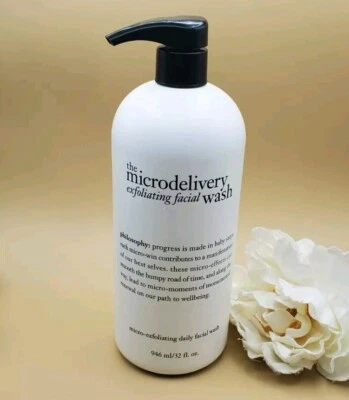 Philosophy The MicroDelivery Exfoliating Facial Wash 32 oz New Pump Inserted  - Image 1 of 3