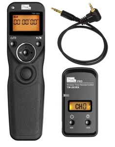 Pixel TW-283 E3 - Wireless Shutter Release Cable Compatible with Canon XT XTi XS - Picture 1 of 6
