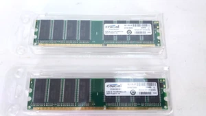 Crucial Technology HP Desk Top Memory Module New 512 MB 184-Pin Dimm 64M X 64 DD - Picture 1 of 4