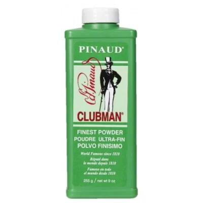 CLUBMAN TALC WHITE 9OZ Powder has been specifically formulated to help control m - Image 1 of 4