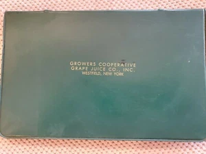 1965 GROWERS COOPERATIVE GRAPE JUICE CO., INC WESTFIELD NY KALENDERHALTER-PAD - Bild 1 von 7