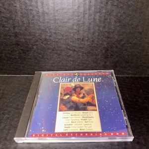 CLAIR DE LUNE - MIDNIGHT CONCERTO MUSIC CD, 12 TRACKS, 1992 Canada 1251 - Imagen 1 de 3