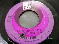 Jimmy Ruffin -  Gonna Keep On Tryin'  US Soul Motown Northern Soul  Exc+
