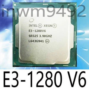 Intel Xeon E3-1280 V6 1280V6 SR325 3.90GHz 4Core LGA1151 CPU Processor - Picture 1 of 1