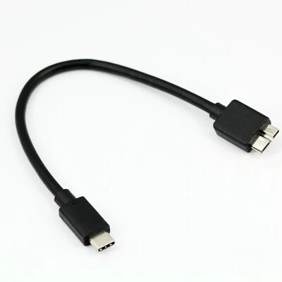 USB Type-C to Micro-B 3.1 Gen2 Cable for MacBook Chromebook External Hard Drive - Image 1 of 3