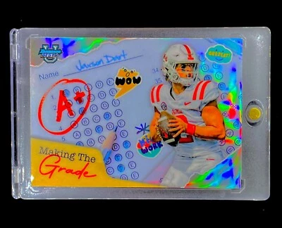 JAXSON DART ROOKIE REFRACTOR BLANCO HOLO SP Inserto Cromo RC - OLE MISS Foto 1 de 4