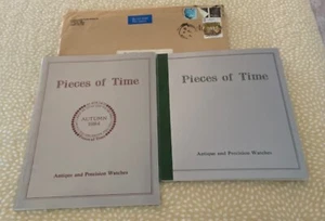 2-Pieces of Time antique and precision watches books 1984.  Hamilton Wrist Watch - Picture 1 of 17