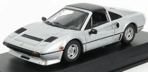 MODELLINO AUTO STATICO DIECAST BEST FERRARI 208 GTS TURBO 1982 GRIGIO SCALA 1/43 - Foto 1 di 7
