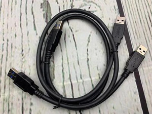 USB 3.0 A to A, 3.3 FT, Male to Male Cable Double End USB Cord - Picture 1 of 2