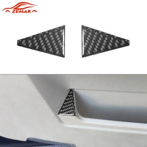 Carbon Fiber Side Door Storage Box Panel Sticker Trim For Cadillac CTS 2003-2007 - Imagen 1 de 15
