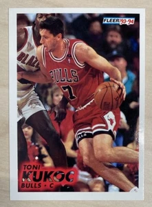 TONI KUKOC RC - 1993-94 Fleer #260 - CHICAGO BULLS - Picture 1 of 2