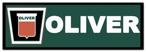 OLIVER FARMING 36" SCHWERLAST HERGESTELLT IN DEN USA METALL LANDWIRTSCHAFT FARM WERBESCHILD - Bild 1 von 1