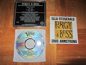 ELLA FITZGERALD LOUIS ARMSTRONG Porgy & BESS SPAIN Verve CD album no barcode - Picture 1 of 3
