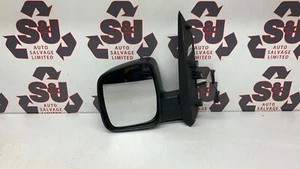 Citroen Nemo Bipper 10-17 n/s near passenger left wing door mirror black - Picture 1 of 12