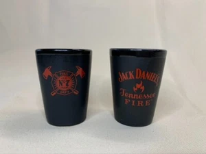 Paar neue, unverpackte Jack Daniels Tennessee Fire Whisky Schnapsgläser - Bild 1 von 4