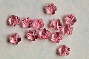 Swarovski #5744 Crystal FLOWER Beads 8mm, 6mm, 5mm, AB Special Effects Colors!