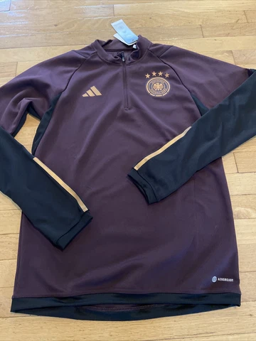 adidas DFB Germany 2022-23 Mens Tiro 23 Training Top Sz M Men’s HF3973 Maroon Cover