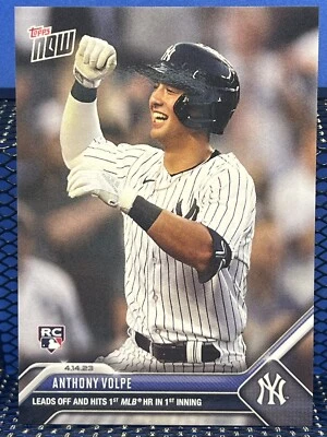 2023 Topps Now 119 ANTHONY VOLPE Yankees RC 1st Career Home Run Limited - Image 1 of 2