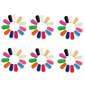 PUNTAS DE INTERRUPTOR DE PALANCA DE 3 VÍAS FLEOR 66 PIEZAS 4 mm perillas selectoras de pastilla de guitarra 11 colores - Imagen 1 de 12