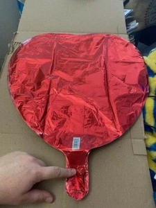 Anagram Red Heart Shaped Foil Balloon New!! - Picture 1 of 1