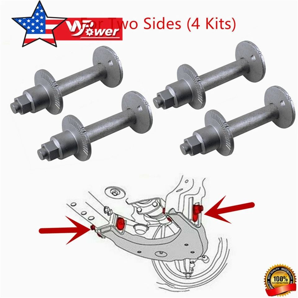 4x PLACA DE LEVA DE CONTROL INFERIOR PUNTERA AJUSTE INCLINACIÓN PARA TOYOTA 4RUNNER TACOMA T100 Foto 1 de 4