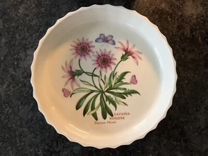 Vintage Portmeirion China Quiche Torte Pfanne England Schatzblume Gazania WOW! - Bild 1 von 2