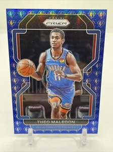 Panini Prizm Theo Maledon #179 2021-22 azul 75 aniversario base trueno - Imagen 1 de 4