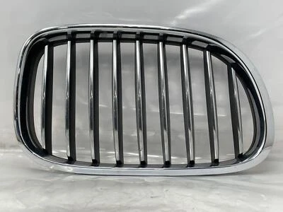 2015 BMW 750 OEM grade dianteira direita superior cromada preta sem NV 51137295298 13-15 - Imagem 1 de 4