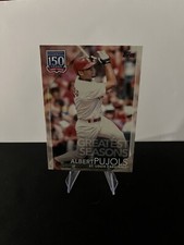 2019 Topps - 150 Years of Professional Baseball Greatest Seasons #150-130 Albert