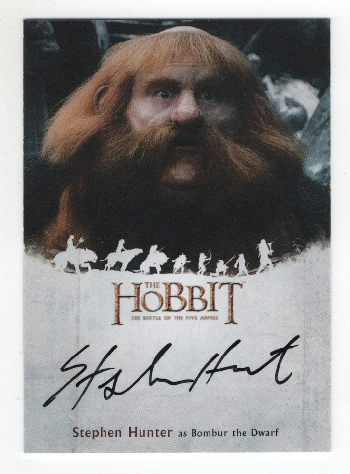 霍比特人五军之战汽车卡 SH of Stephen Hunter 飾 Bombur — 第 1/1 张图片