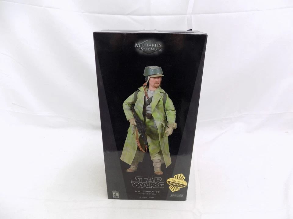 Like New Boxed Star Wars Sideshow Rebel Commando Sergeant: Endor 12" 1/6 Scal... - Image 1 of 4
